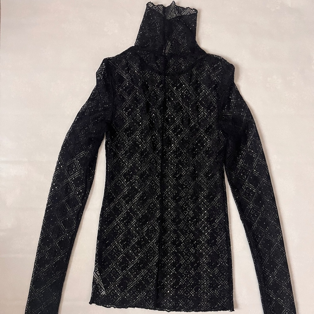 free people blouse xs long sleeve
